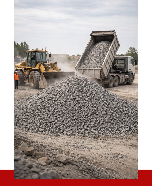 Купить щебень с доставкой в Красноуфимске от 2539 руб. | ПРОНЕРУДКрф