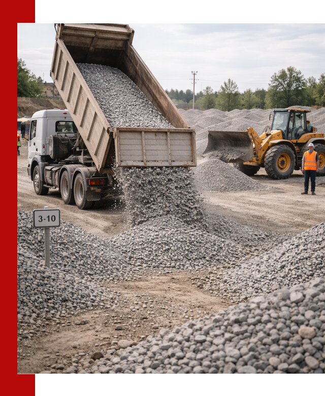 Гранитный щебень фракции 3–10: доставка и продажа в Красноуфимске