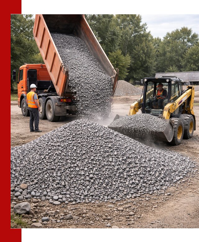 Купить гранитный щебень фракции 5–10 в Красноуфимске с доставкой