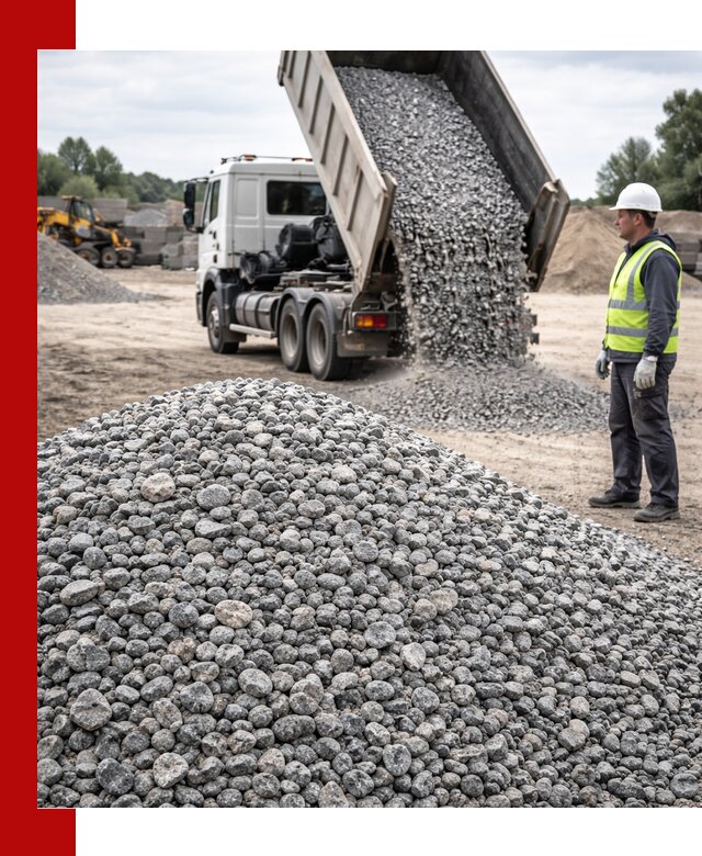 Доставка и продажа гранитного щебня фракции 5-20 в Красноуфимске