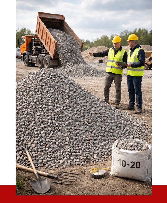 Гранитный щебень фракция 10-20 в Красноуфимске от 4266 руб.|ПРОНЕРУДКрф