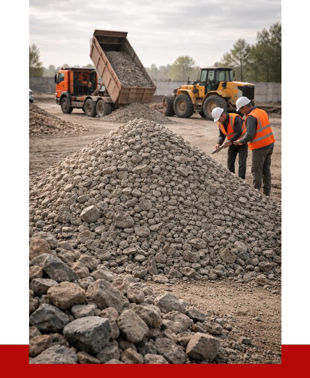 Гранитный щебень фракция 40-70 в Красноуфимске от 2539 руб ПРОНЕРУДКрф