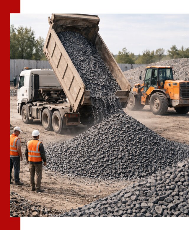 Доставка и продажа щебня габбро-диабаза в Красноуфимске