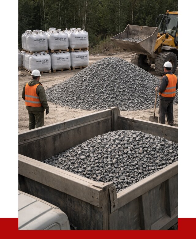 Щебень габбро диабаз 20-40 в Красноуфимске от 3453 руб. | ПРОНЕРУДКрф