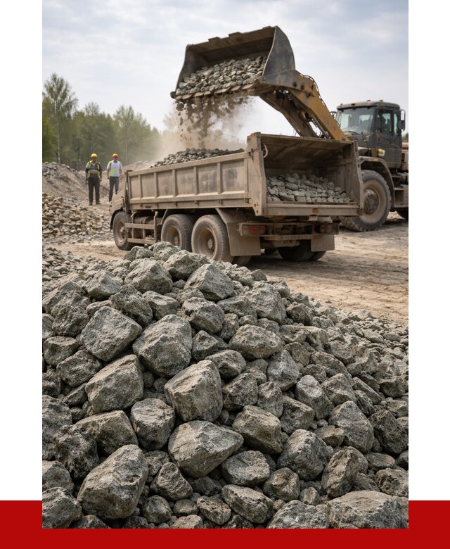 Щебень габбро диабаз фракция 70-150 в Красноуфимске от 2844 р.|ПРОНЕРУДКрф