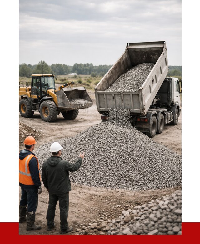 гравийный щебень фракция 3-10 в Красноуфимске от 3250 р. ПРОНЕРУДКрф