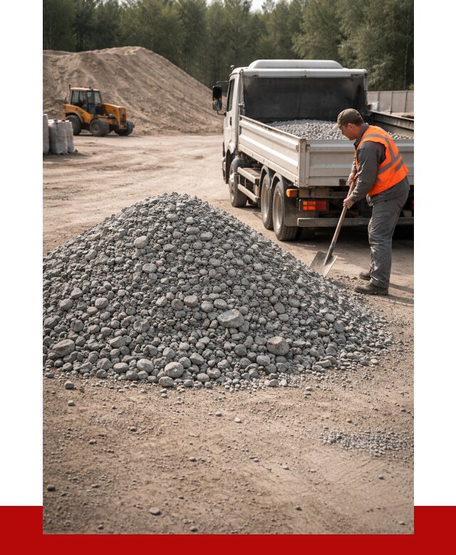 Гравийный щебень фракция 5-10 в Красноуфимске от 2235 р. | ПРОНЕРУДКрф