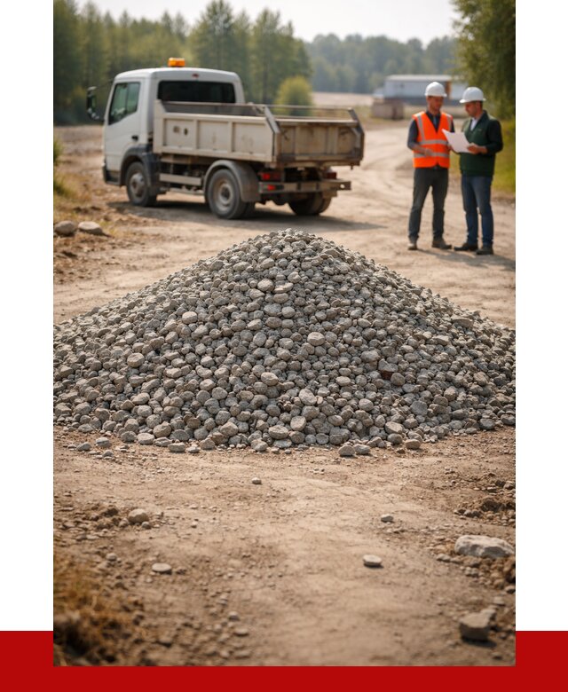 Гравийный щебень фракция 20-40 в Красноуфимске от 1219 р. | ПРОНЕРУДКрф