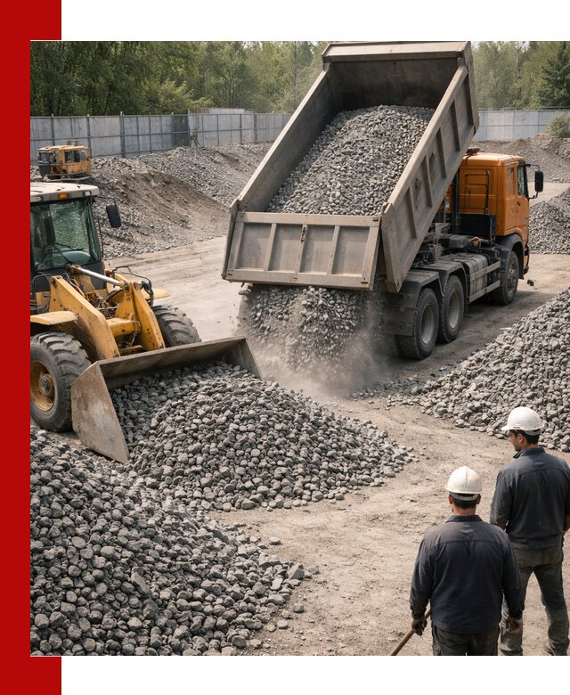 Шлаковый щебень фракция 20-40 доставка и продажа в Красноуфимске