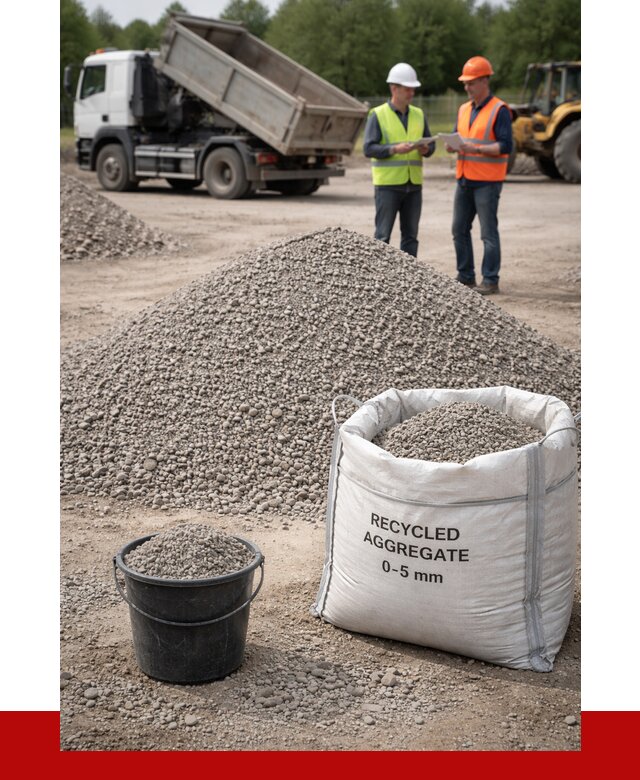 Вторичный щебень фракция 0-5 в Красноуфимске от 1625 р. ПРОНЕРУДКрф