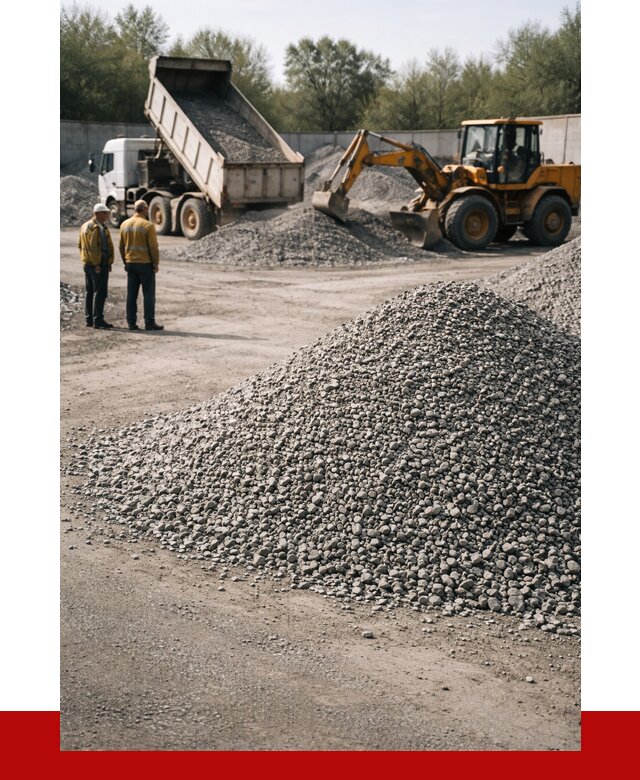 Вторичный щебень фр. 5-20 в Красноуфимске от 1625 р. - ПРОНЕРУДКрф