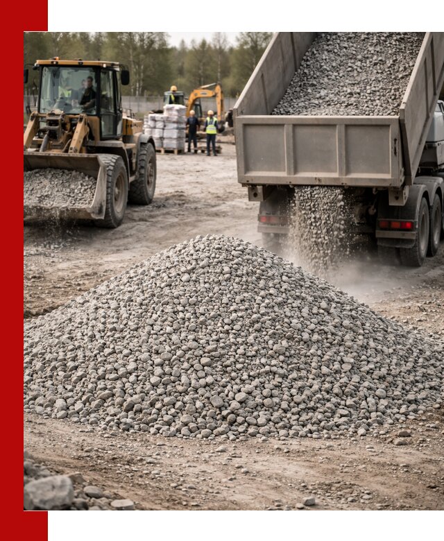 Вторичный щебень фракции 5-20 в Красноуфимске — доставка и продажа крупнотоннажно