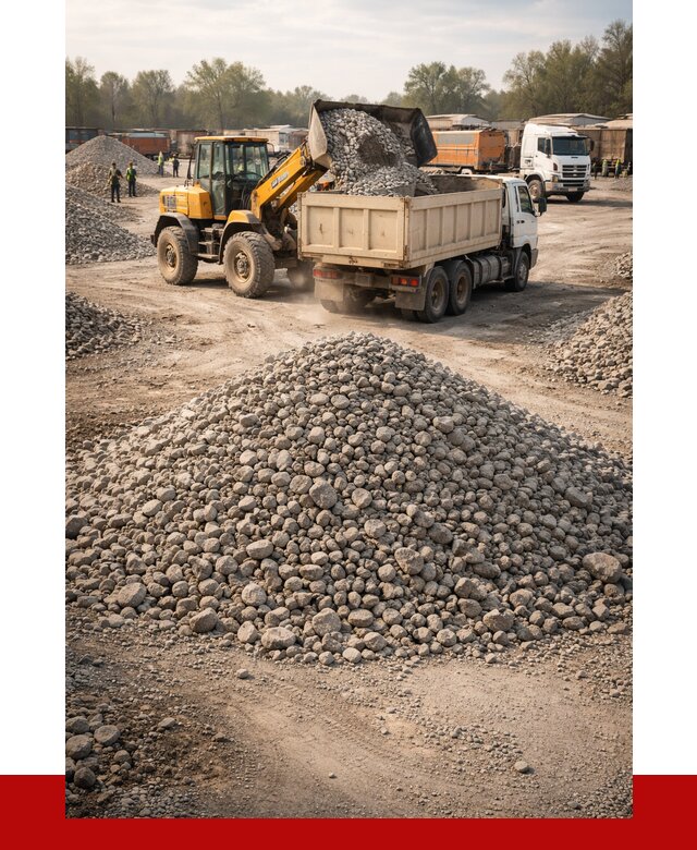 Вторичный щебень фракция 40-70 в Красноуфимске от 1767 р, ПРОНЕРУДКрф