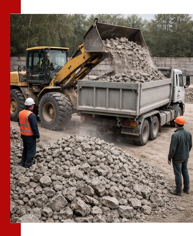 Вторичный щебень фракция 70–150 в Красноуфимске с доставкой