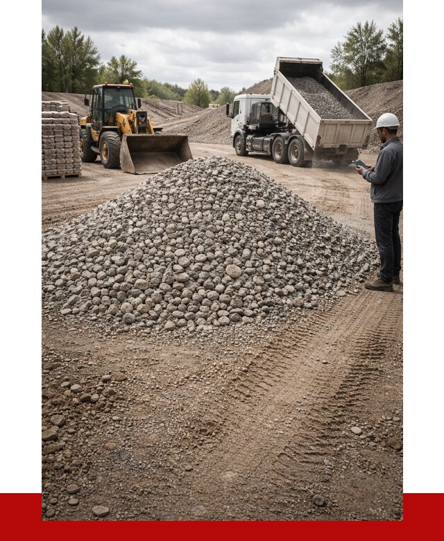 Купить бетонный щебень в Красноуфимске, от 3250 р. ПРОНЕРУДКрф