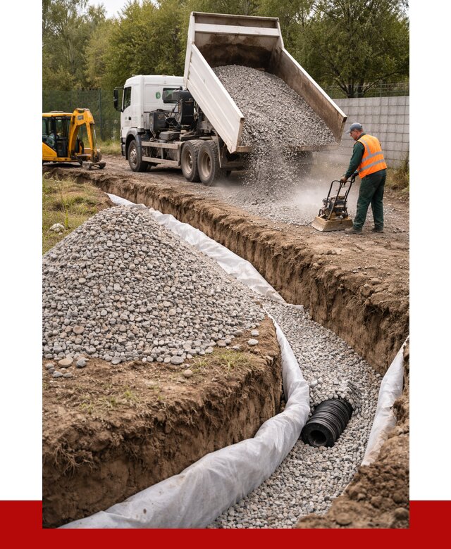 Щебень для дренажа в Красноуфимске от 1879 р., ПРОНЕРУДКрф доставка