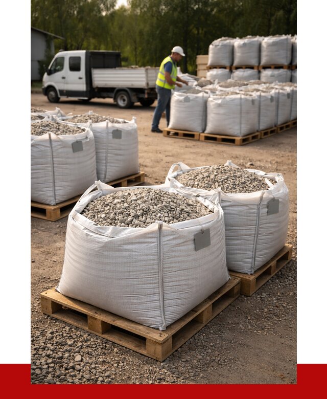 Щебень в мешках с доставкой в Красноуфимске от 4266 р. | ПРОНЕРУДКрф