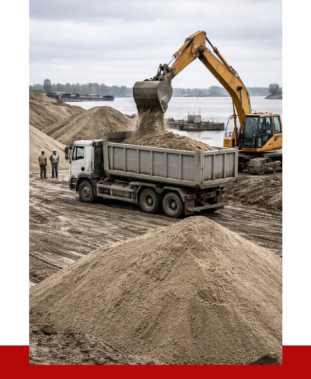 Купить речной песок навалом в Красноуфимске от 1828 р., ПРОНЕРУДКрф