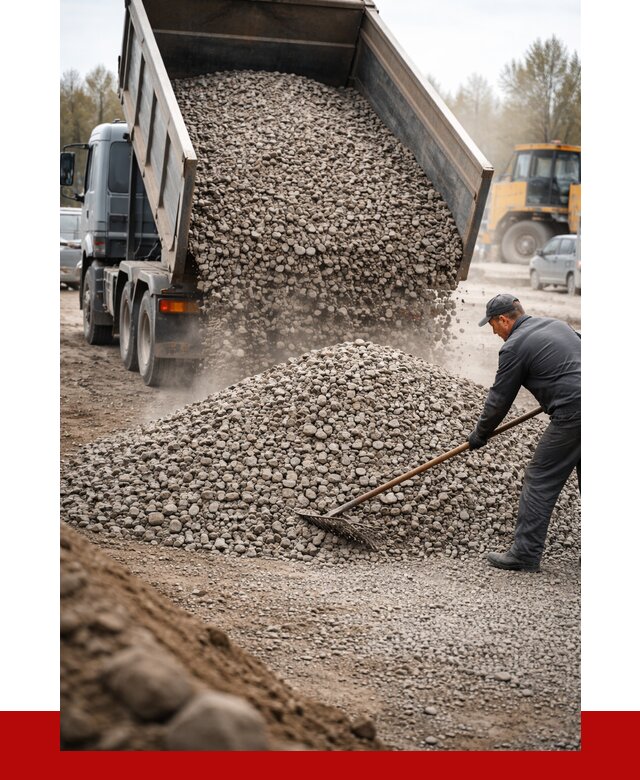 Гравий фракция 20-40 в Красноуфимске от 2539 р. доставка | ПРОНЕРУДКрф