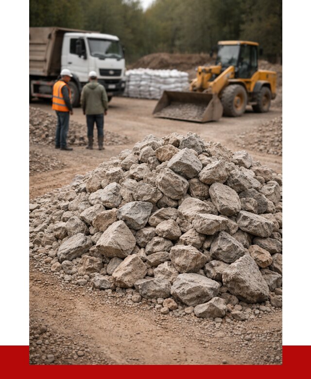 Купить бутовый камень с доставкой в Красноуфимске от 2336 р. | ПРОНЕРУДКрф