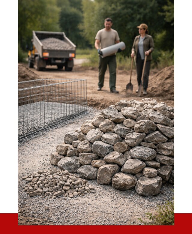 Камень для габионов фракция 100-200 в Красноуфимске от 4875 р. | ПРОНЕРУДКрф