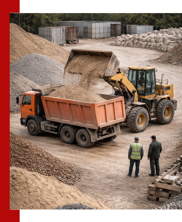 Доставка сыпучих смесей и смесей для стройки в Красноуфимске