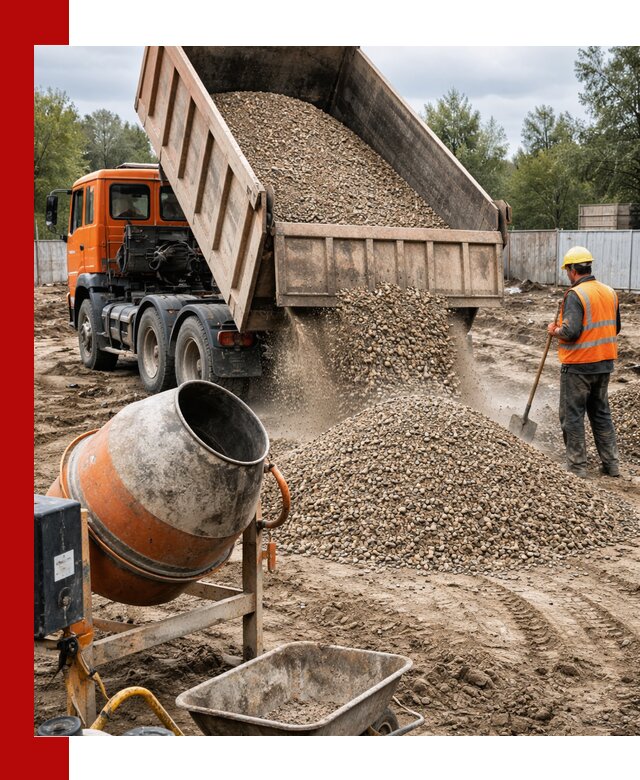 Опгс для бетона с доставкой самосвалом в Красноуфимске от производителя