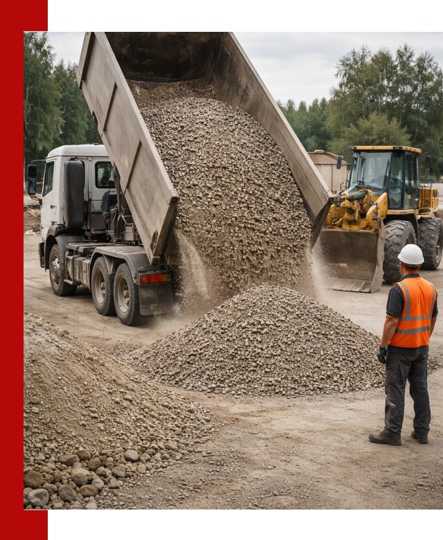 Доставка щпс в Красноуфимске — щебеночно-песчаная смесь под заборы и дорожки