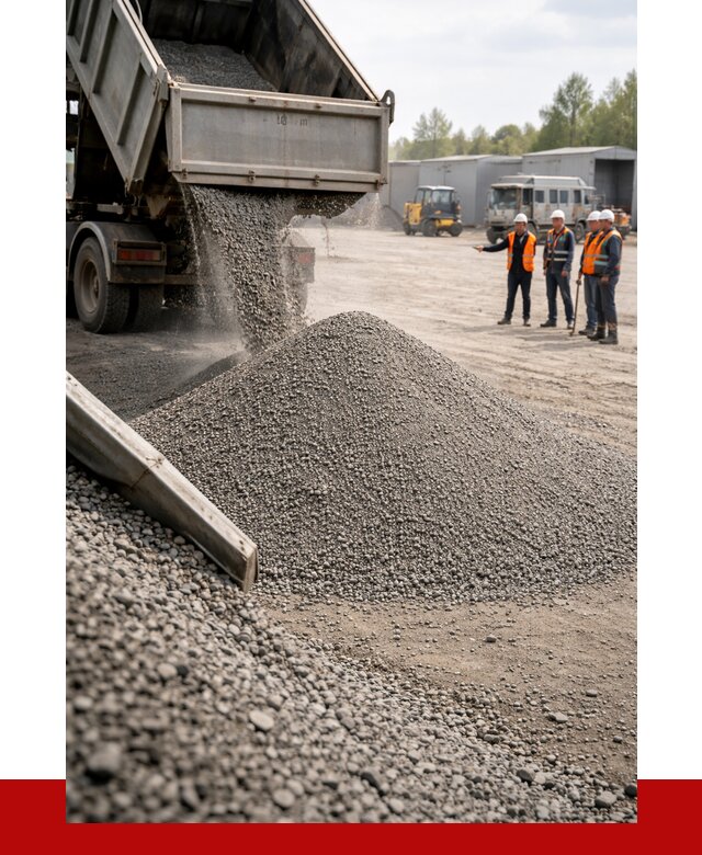 Гравийный отсев 0-5 в Красноуфимске от 1219 р. с доставкой | ПРОНЕРУДКрф