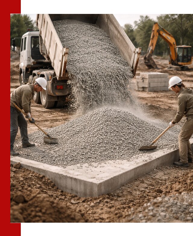 Доставка и продажа отсева для бетона в Красноуфимске