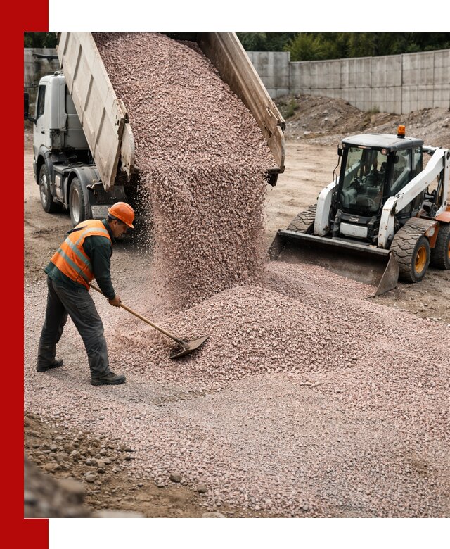 Крошка розовый гранит с доставкой в Красноуфимске от производителя
