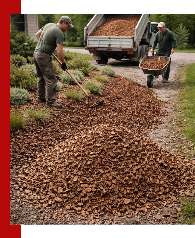 Крошка для мульчирования с доставкой в Красноуфимске