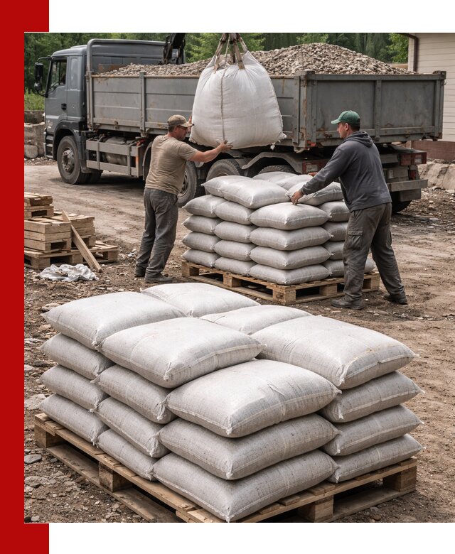 Керамзит в мешках с доставкой в Красноуфимске от компании-поставщика