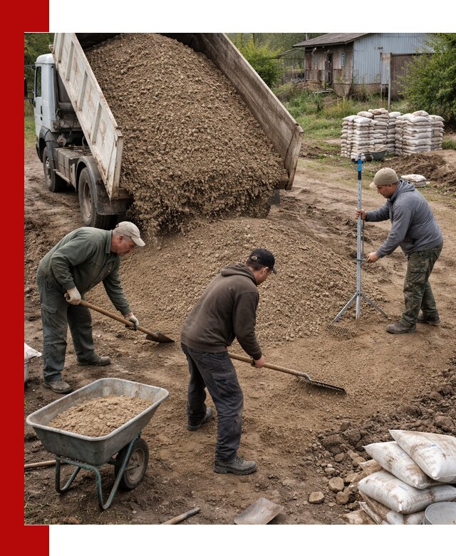 Керамзитовый песок с доставкой в Красноуфимске оптом и в розницу