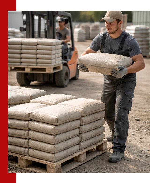 Доставка цемента в мешках оптом и в розницу в Красноуфимске