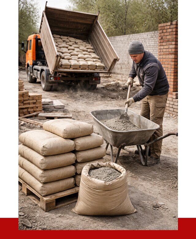 Купить сухую смесь для кладки в Красноуфимске от 1219 р. | ПРОНЕРУДКрф