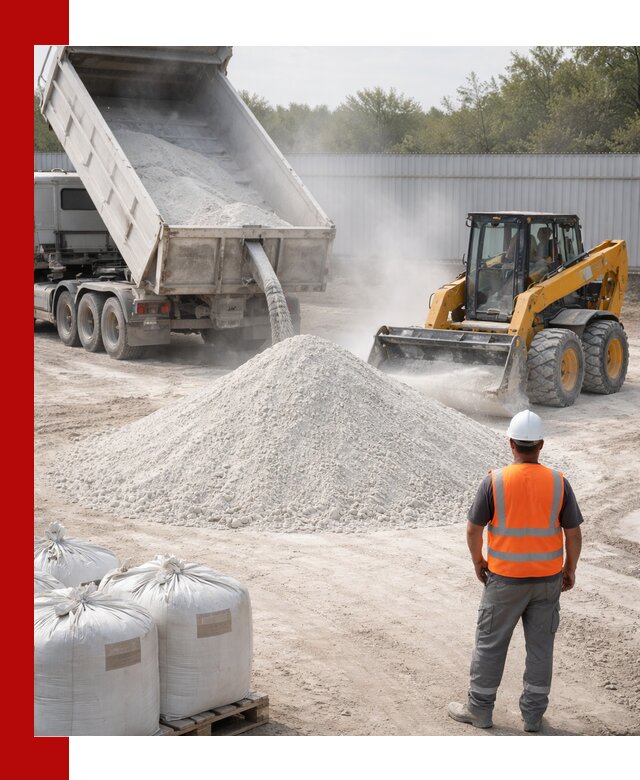 Доставка и продажа известняковой муки в Красноуфимске