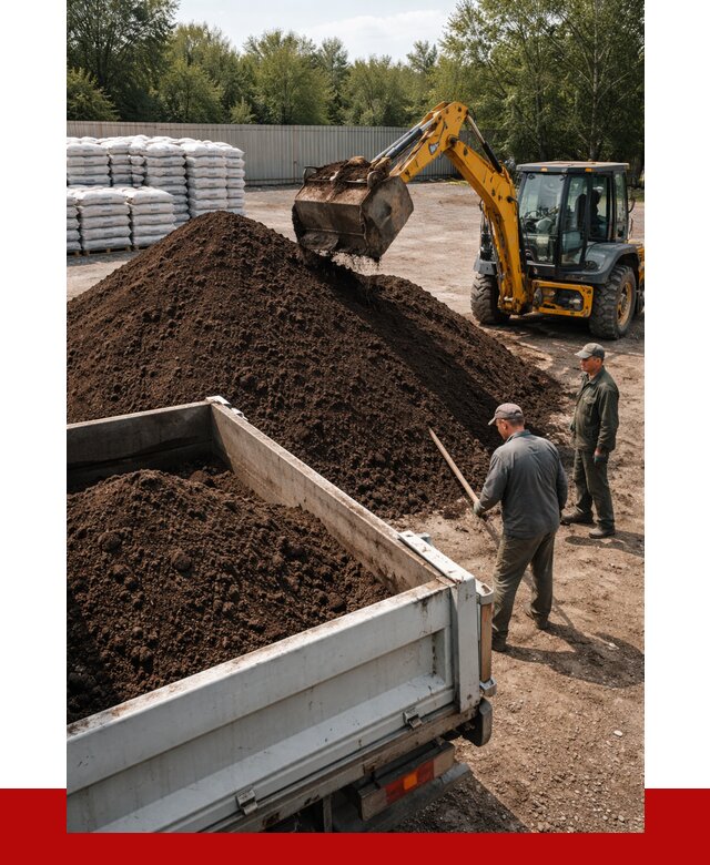 Растительный грунт с доставкой в Красноуфимске от 3250 р. | ПРОНЕРУДКрф