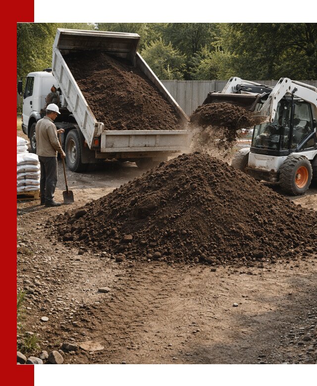 Доставка растительного грунта в Красноуфимске от производителя оптом и в розницу