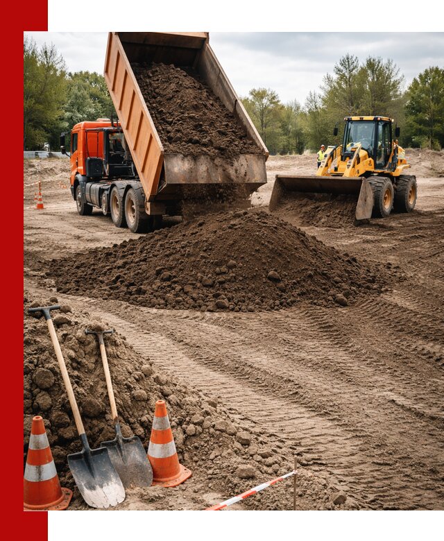 Поставка и доставка планировочного грунта в Красноуфимске