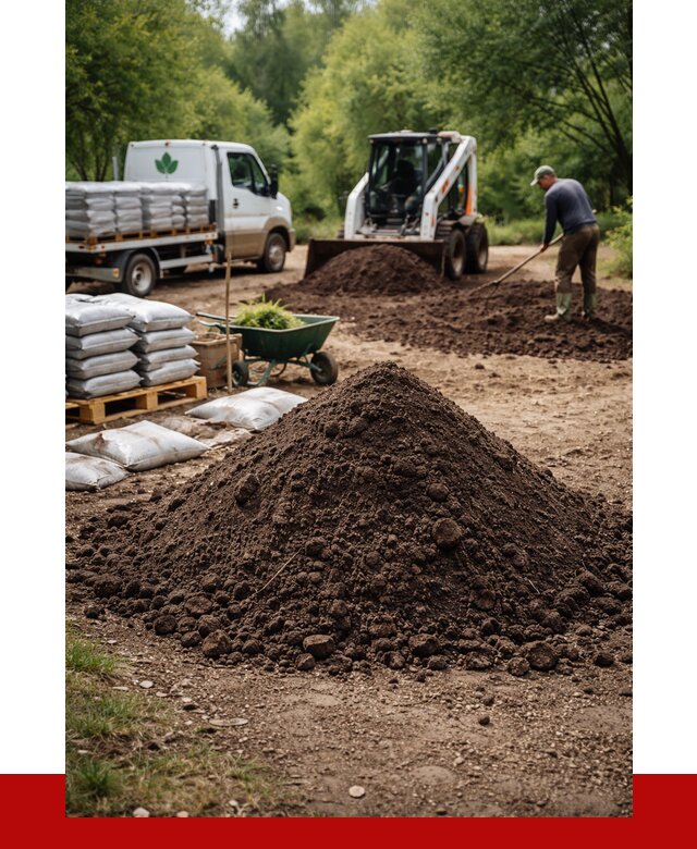 Грунт для озеленения с доставкой в Красноуфимске от 1828 р. | ПРОНЕРУДКрф