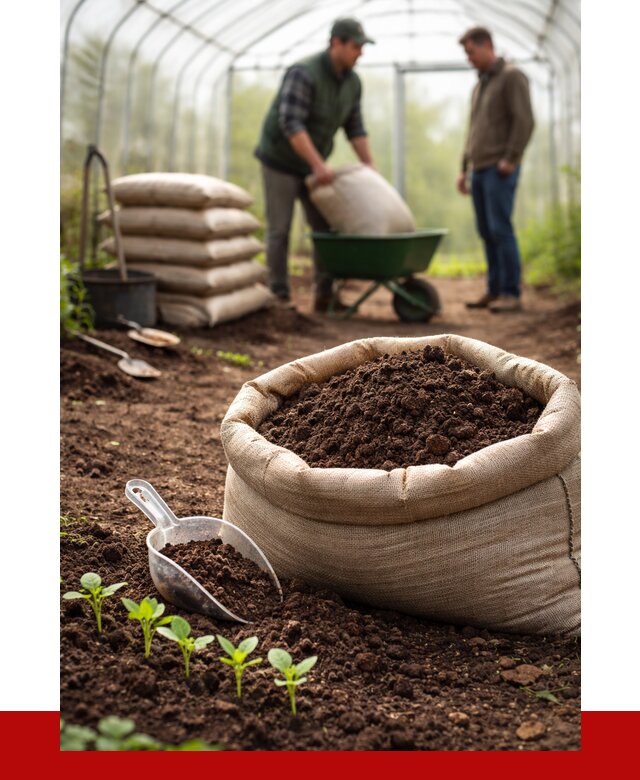 Грунт для теплицы в Красноуфимске с доставкой от 1524 р. | ПРОНЕРУДКрф