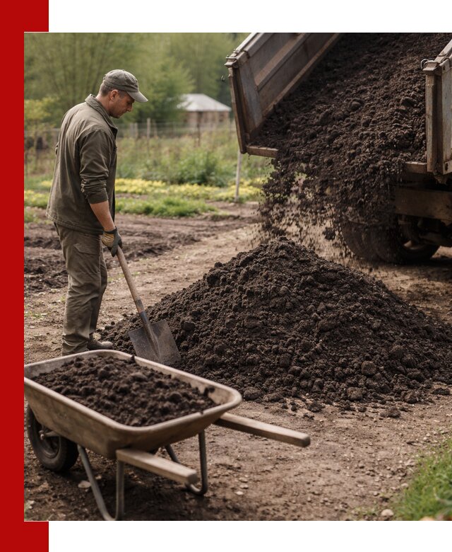 Доставка качественной земли для огорода в Красноуфимске