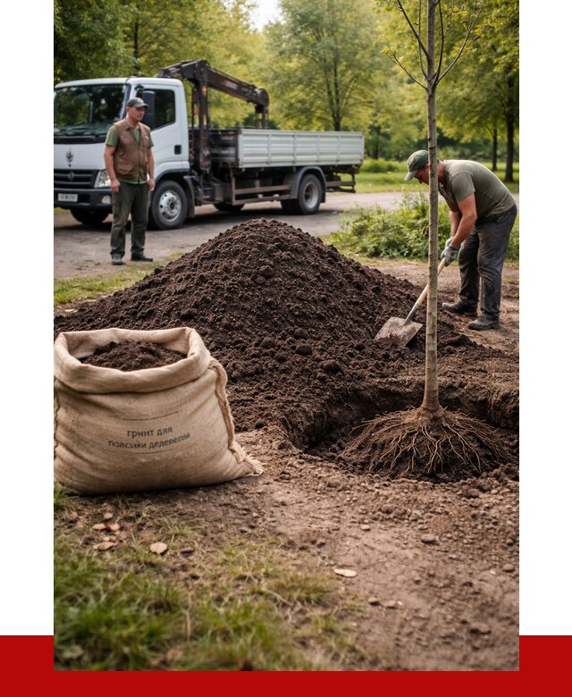 Грунт для посадки деревьев в Красноуфимске от 1219 р. | ПРОНЕРУДКрф