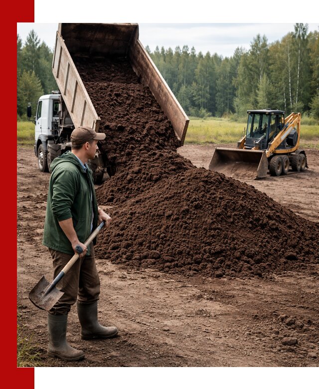 Купить верховой торф с доставкой в Красноуфимске для садоводства и растений