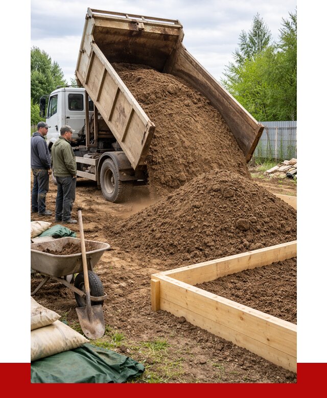 Торфо песчаная смесь в Красноуфимске с доставкой от 1879 р. | ПРОНЕРУДКрф