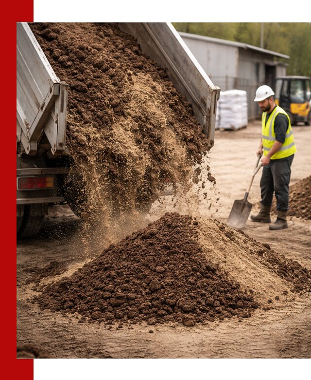 Доставка торфо-песчаной смеси в Красноуфимске для строительства и озеленения