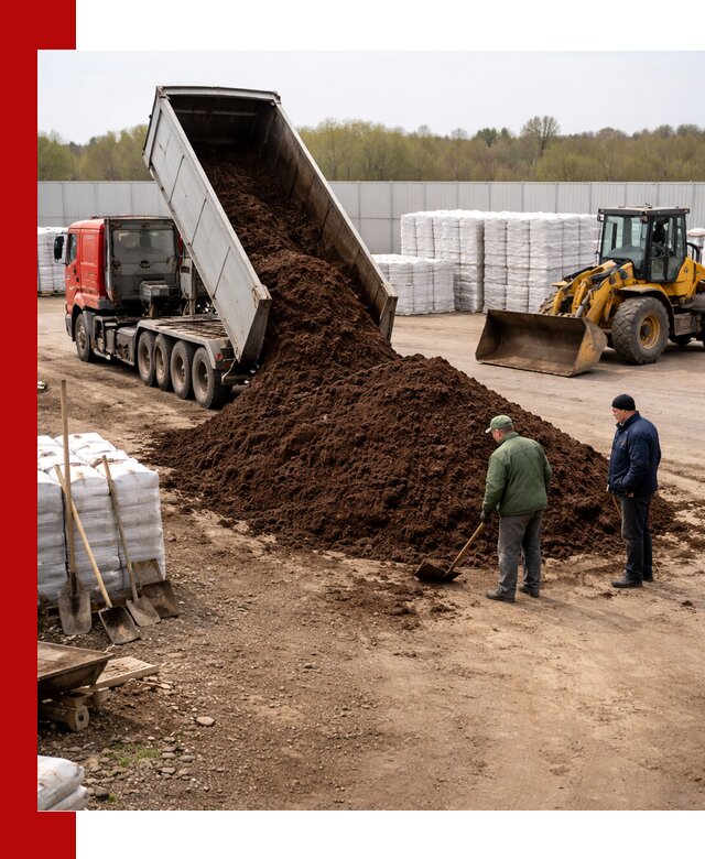 Доставка торфяных смесей оптом и в розницу в Красноуфимске