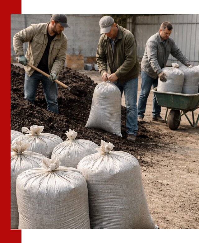 Купить чернозем в мешках с доставкой в Красноуфимске