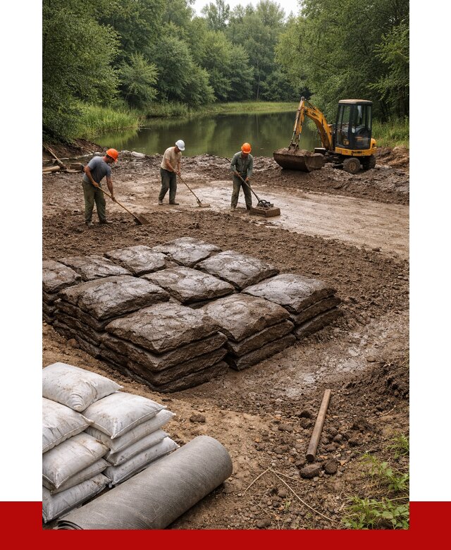 Купить глину для пруда в Красноуфимске от 4571 р. с доставкой | ПРОНЕРУДКрф